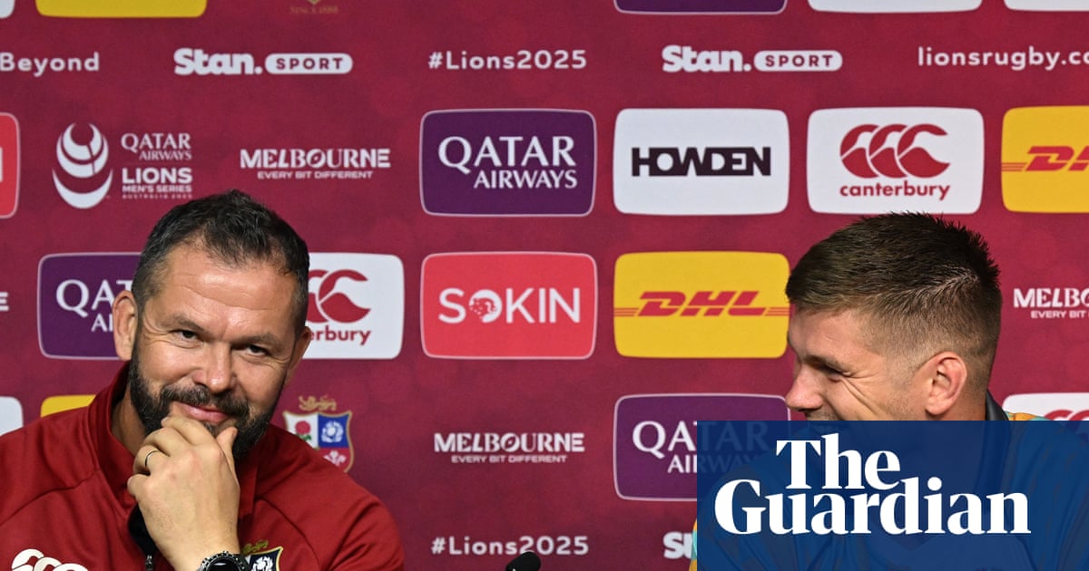 Andy Farrell bills second Lions Test in Melbourne as ‘biggest game of our lives’ | Lions tour 2025