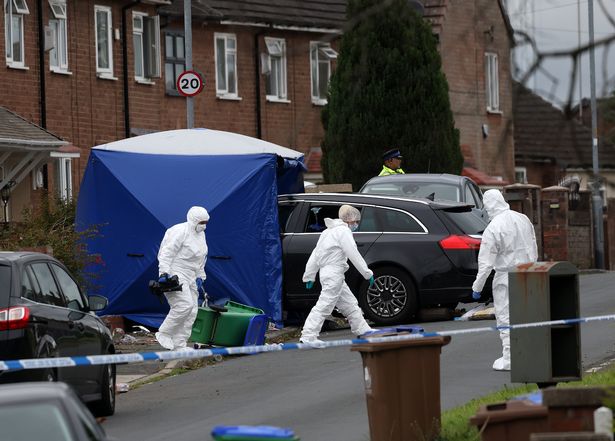 Police on Rowrah Crescent