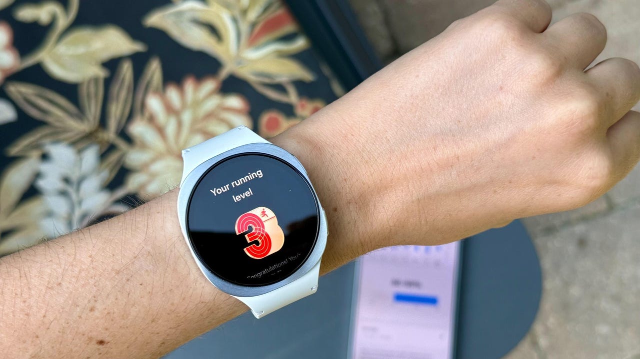 Samsung Running Coach feature on Galaxy Watch 8