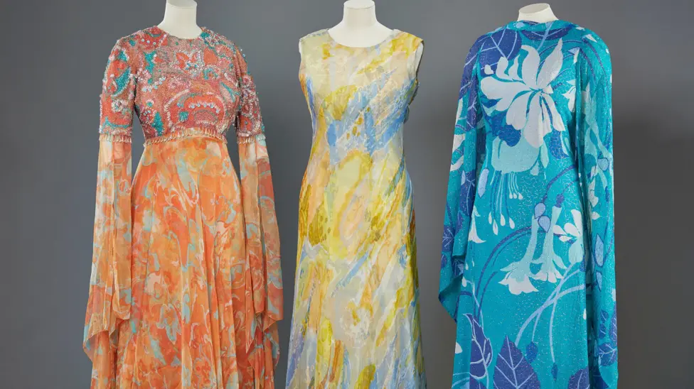 Three 1970s gowns worn by the late Queen Elizabeth II due to show at Buckingham Palace in Spring 2027. 