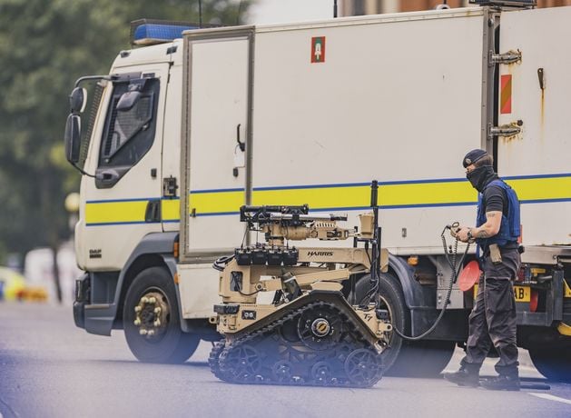 Police probe potential link between three bomb alerts close to car recovery yards in Antrim and Down
