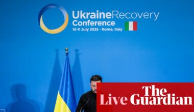 Volodymyr Zelenskyy denies contact with Ursula von der Leyen over anti-corruption law reform – Europe live | Ukraine