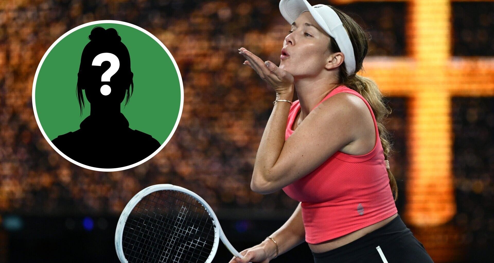 WTA player claims she is going to start behaving like Danielle Collins when she returns to playing tennis
