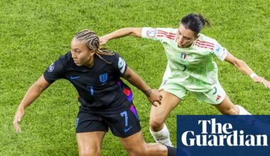 England sweating on Lauren James’s fitness for Euro 2025 final against Spain | England women's football team