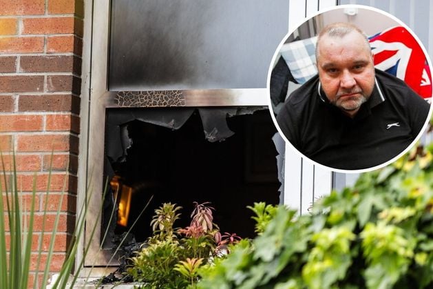Forthriver Road, north Belfast: Home of pipe-bomb pastor Clifford Peeples targeted