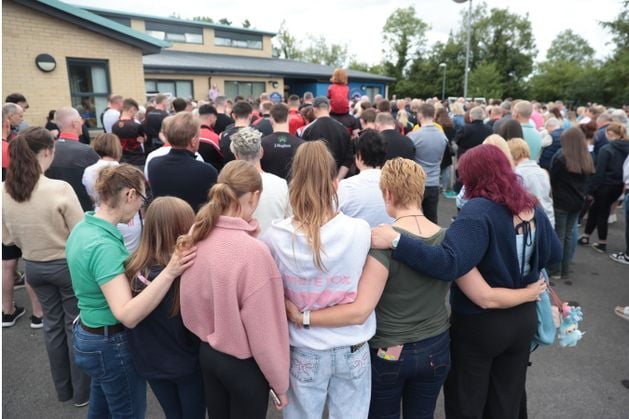 Fermanagh shooting Vanessa Whyte Maguiresbridge: First Minister attends vigil as book of condolence opens