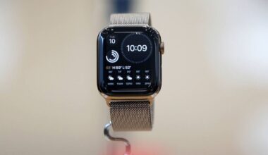 The Apple Watch Series 5