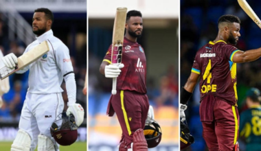 Shai Hope scored his maiden T20I century against Australia on Friday (July 25), joining an elite list of batters.