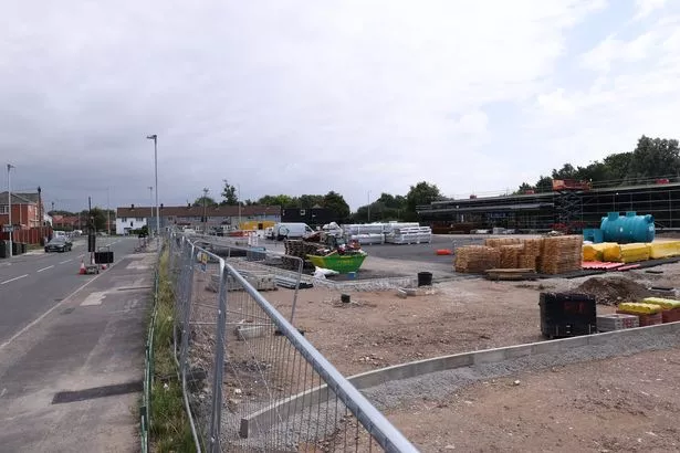 The site of a new Aldi store on Pendle Drive in Litherland