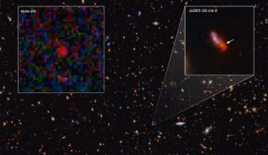 The James Webb Space Telescope has found the most distant galaxy ever seen, at the dawn of the cosmos. Again.