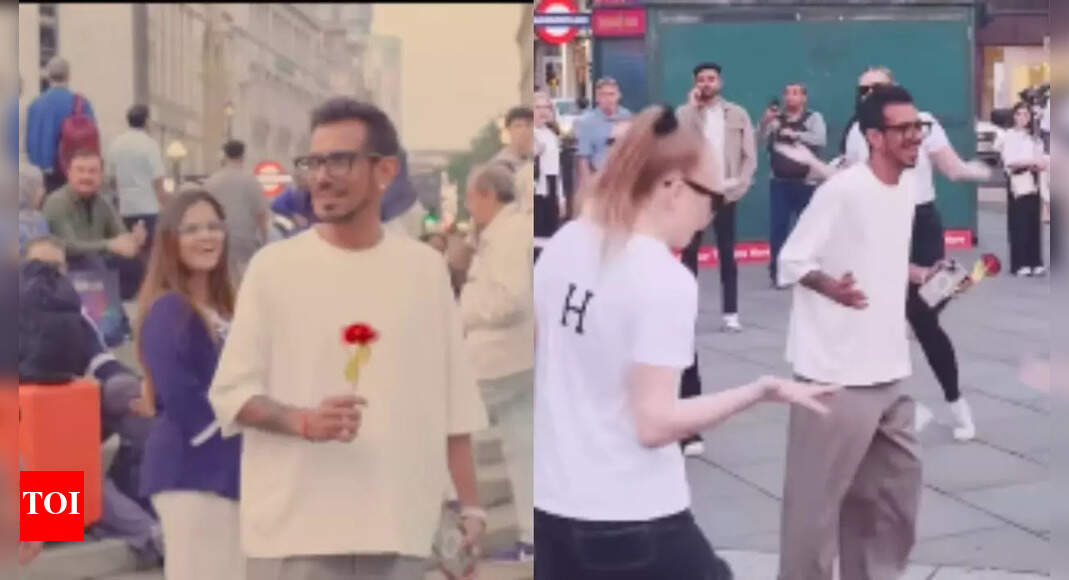 Watch: Yuzvendra Chahal’s first-ever dreamy birthday surprise in London by RJ Mahvash leaves him emotional—viral video! | Hindi Movie News