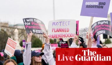Judge blocks Trump administration efforts to defund Planned Parenthood, largest abortion provider in US – live | US politics
