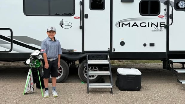 9-year-old First Nation phenom off to international golf match in Northern Ireland