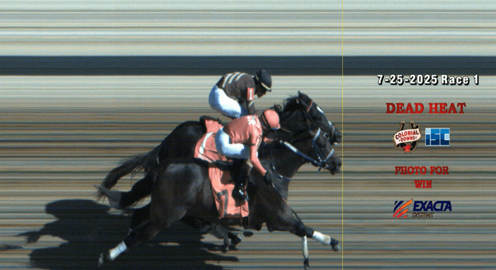 Rare ‘double dead heat’ at Colonial Downs featured ties for first and third in same race – The Virginian-Pilot