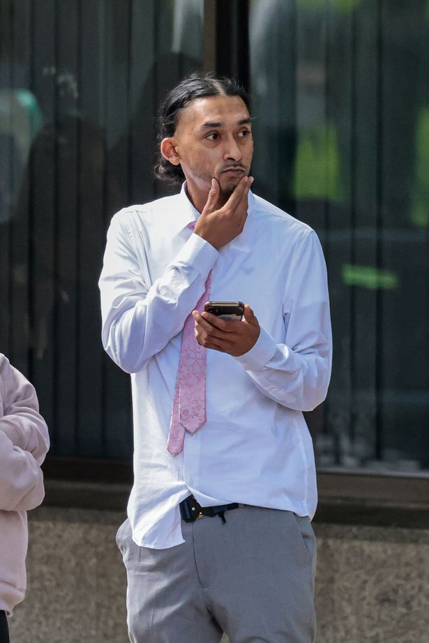 Mohammed Ali outside Manchester Crown Court