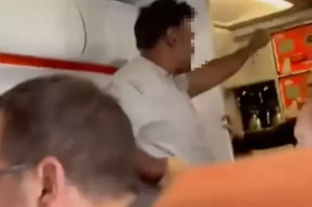 A video of the incident has been shared online