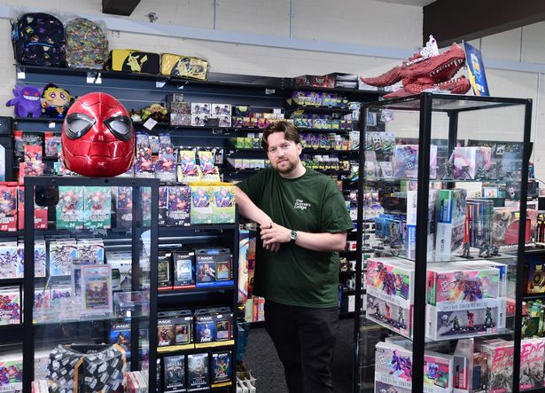 Nathan says thousands visit The Gamers Lodge every day