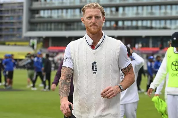 Ben Stokes of England leaves the field after the 4th Rothesay Test match