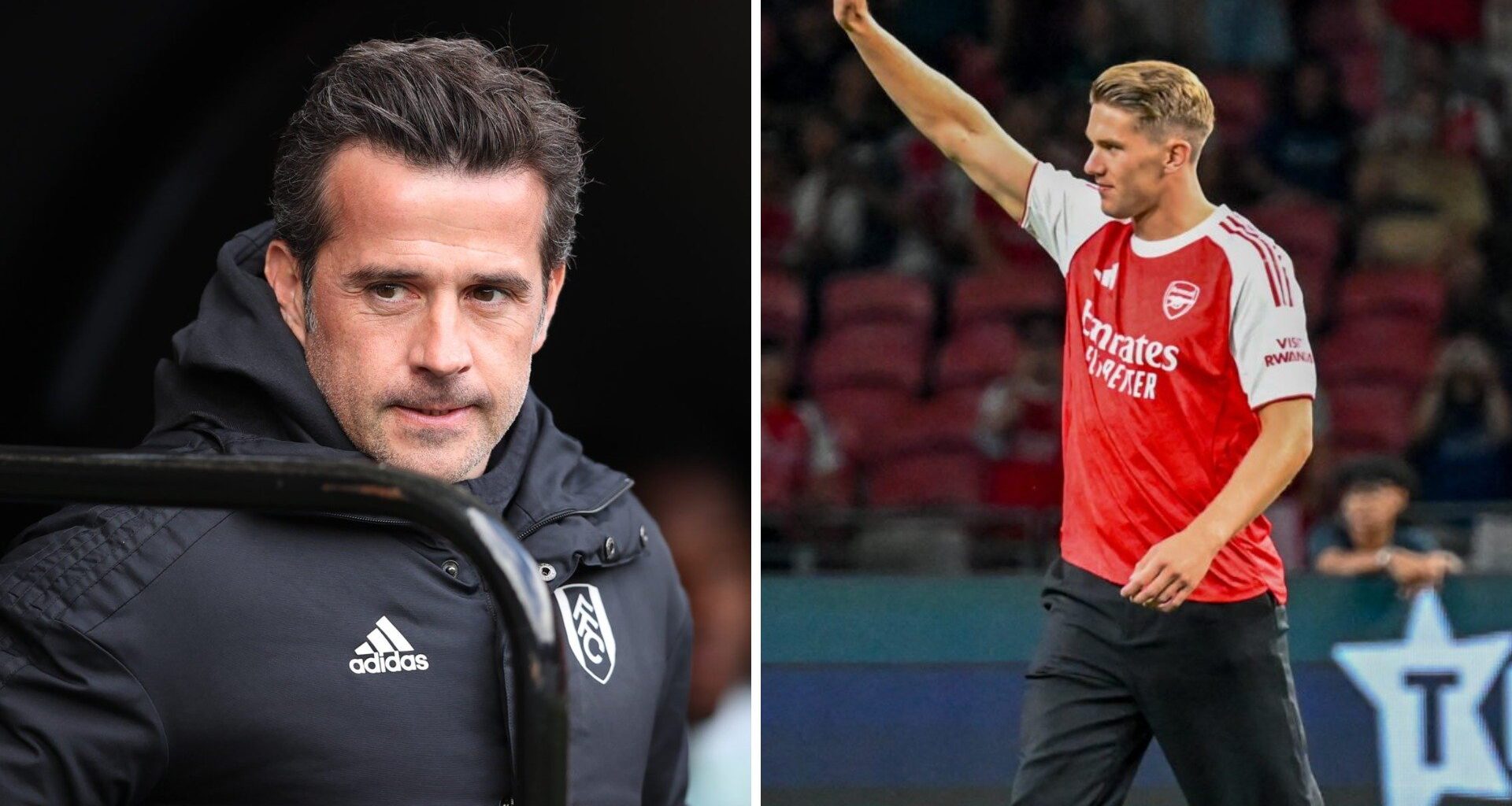 Marco Silva says he has heard something about Arsenal star Viktor Gyokeres that is 'complete nonsense'