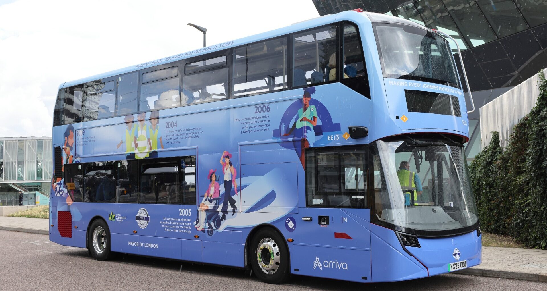 London Transport is Getting a Colourful New look to Celebrate the 25th birthday of TfL