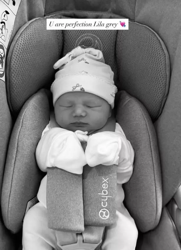 Steven Gerrard's granddaughter, Lila Grey