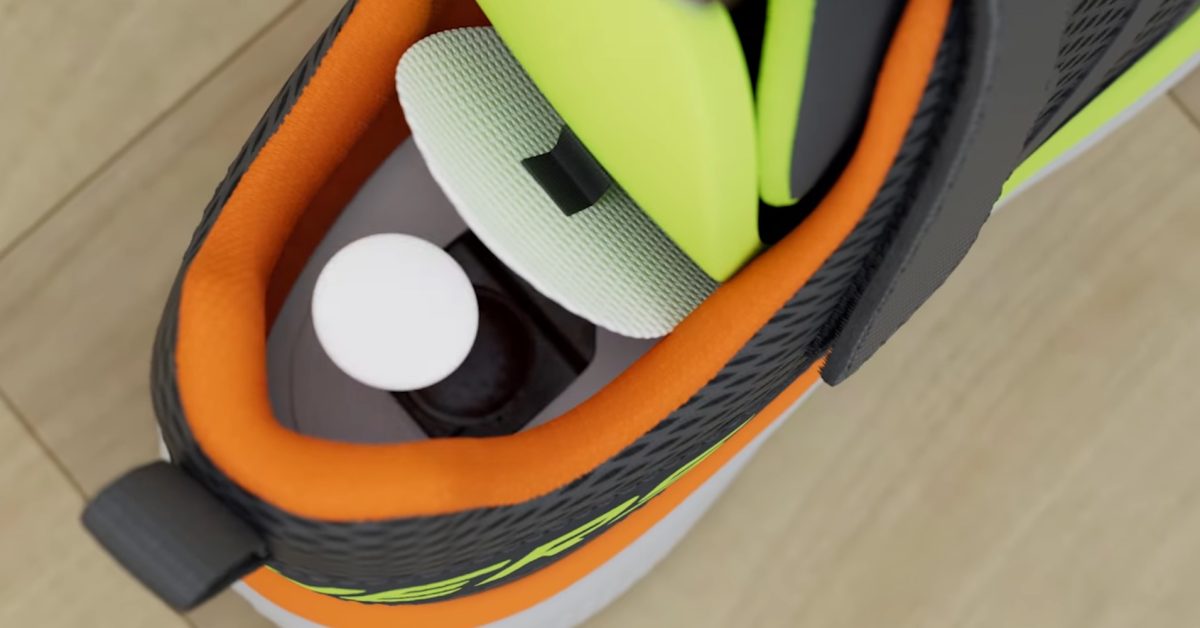 You can now buy AirTag-compatible shoes for tracking your kid