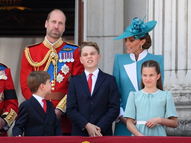 George is now 12, big brother to Charlotte, 10, and little Louis, 7 
