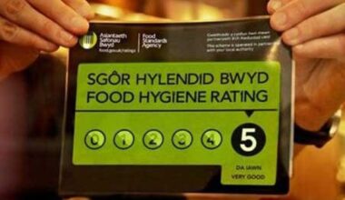 Best and worst areas in Wales for food hygiene ratings