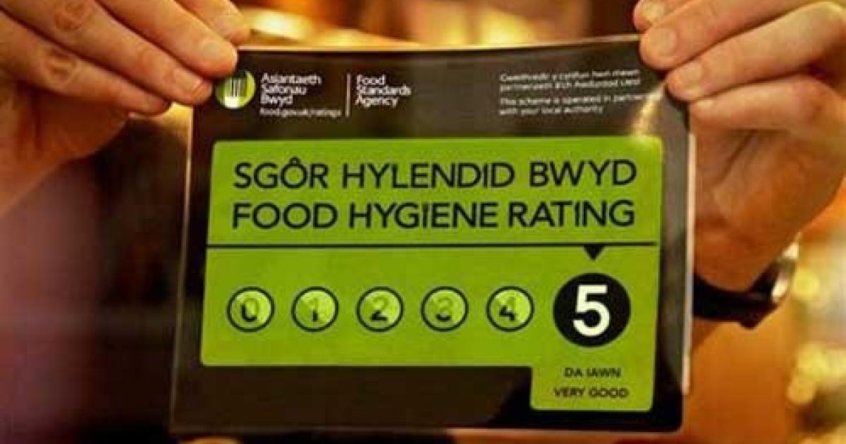 Best and worst areas in Wales for food hygiene ratings