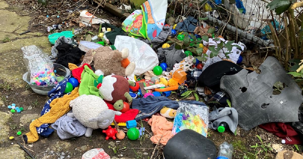 People should take responsibility for their own fly tipping