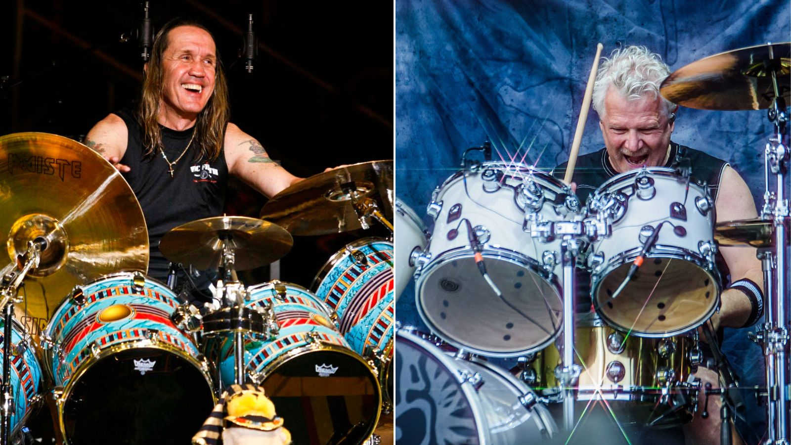 Nicko McBrain Says No One Can Replace Him in Iron Maiden, Shares Opinion on New Live Drummer: 'He's a Baby. He's Got a Little Tiny Drum Set' - Ultimate Guitar