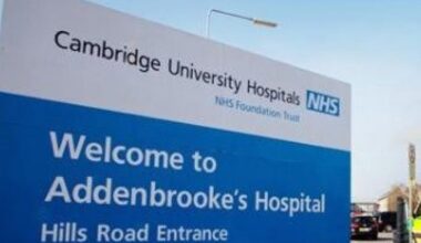 Nearly 150 job losses at Addenbrooke’s Hospital in Cambridge