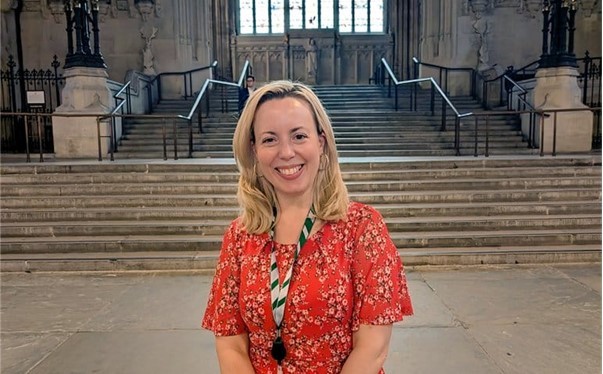 Warrington South MP Sarah Hall