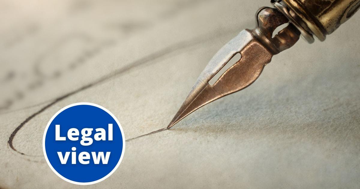 Is a handwritten Will properly drafted and executed?