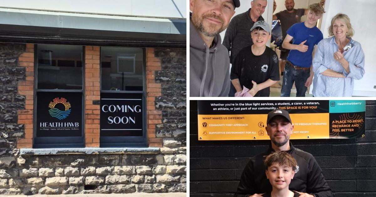 Veteran-led Health Hwb opens in Barry for holistic therapies