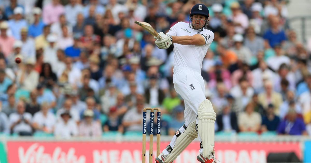 Who bowled England cricketing great Sir Alastair Cook for 17?