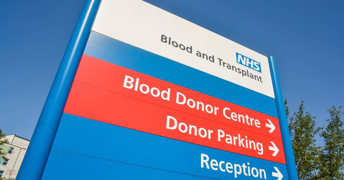 NHS issues urgent appeal to B negative blood donors