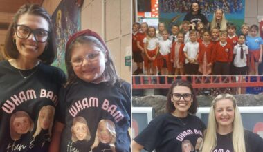 Britain's Got Talent's Han & Fran visit schools in Llandudno