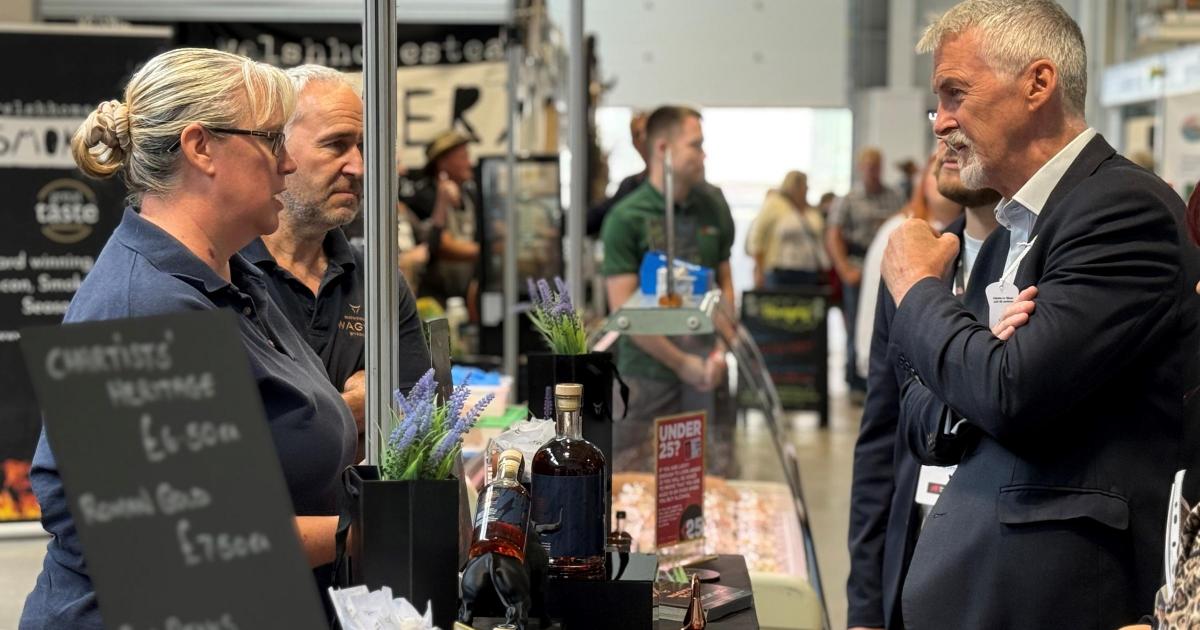 Deputy first minister feasts on success at Royal Welsh Show
