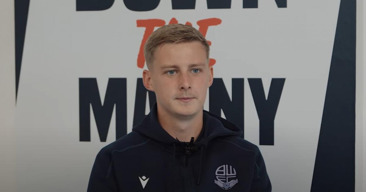 Nathan Broome on Bolton Wanderers move and Man City learning