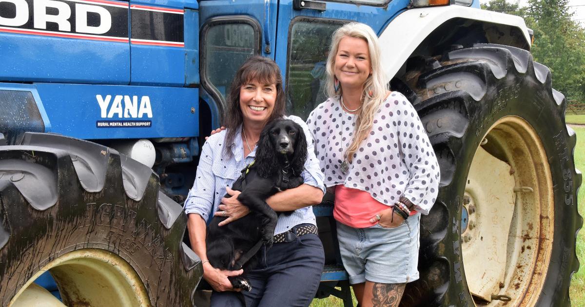 Tractor's mental health message in memory of Norfolk farmer