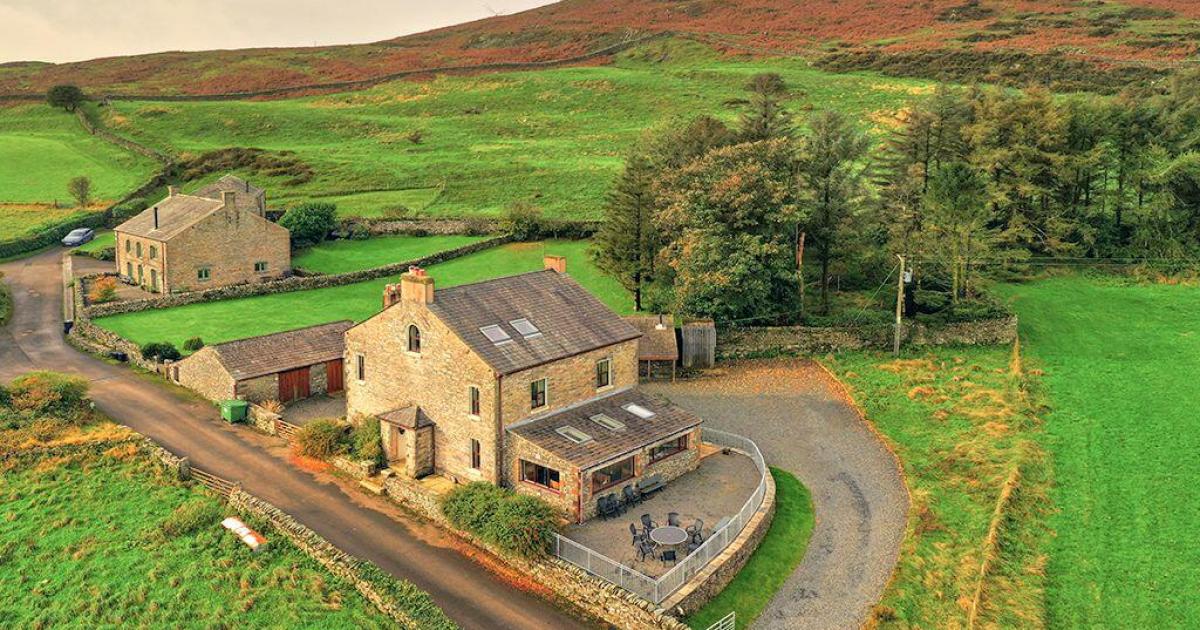 Groffa Cragg Farm on the edge of the Lake District for sale