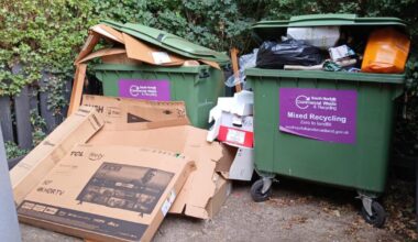 South Norfolk Council removes recycling bins in Loddon