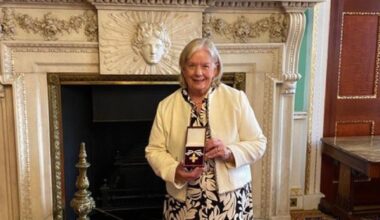 Hospital volunteer recognised for years of dedication