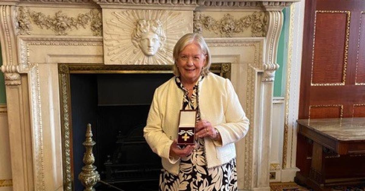 Hospital volunteer recognised for years of dedication
