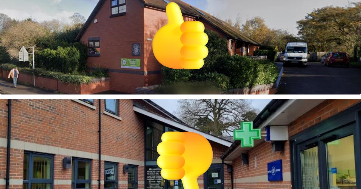 The best and worst GP surgeries in Taunton rated by patients