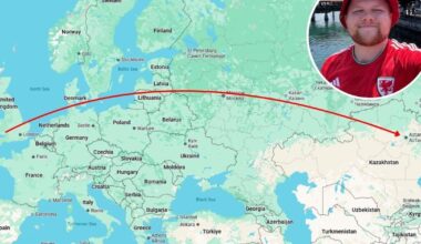 Barry man undertakes five-week journey to Wales match