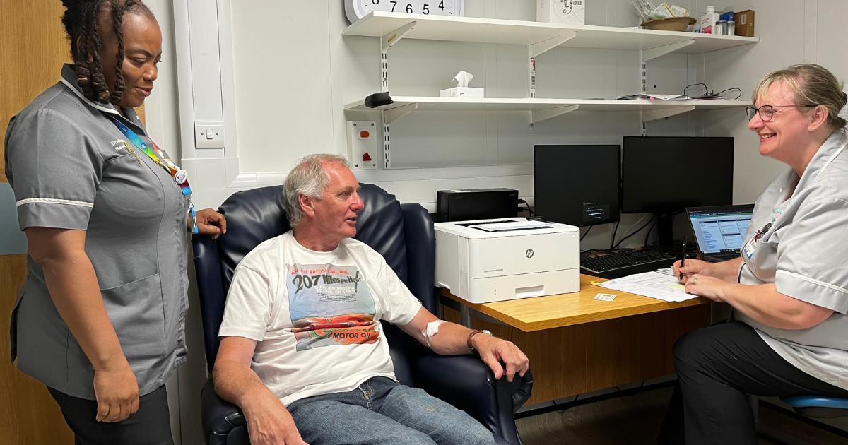 Cancer blood test trial offering hope to Dorset patients