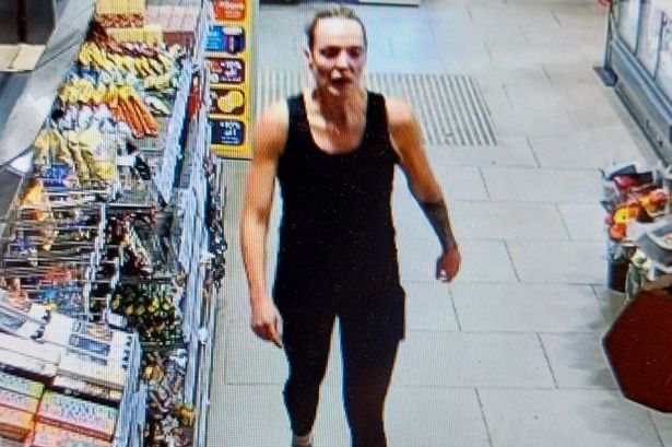 Screen grab from CCTV of 38-year-old Rachel Booth