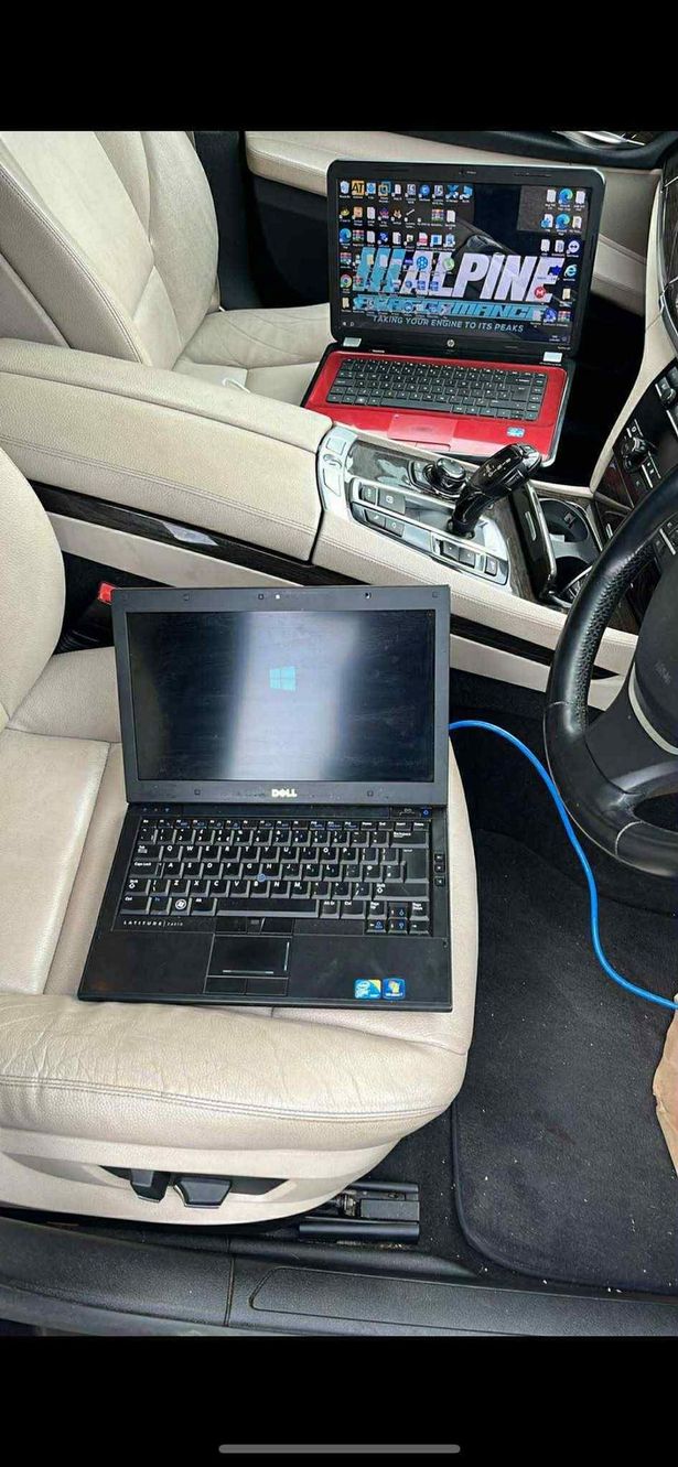 Some of Peter's equipment which was stolen